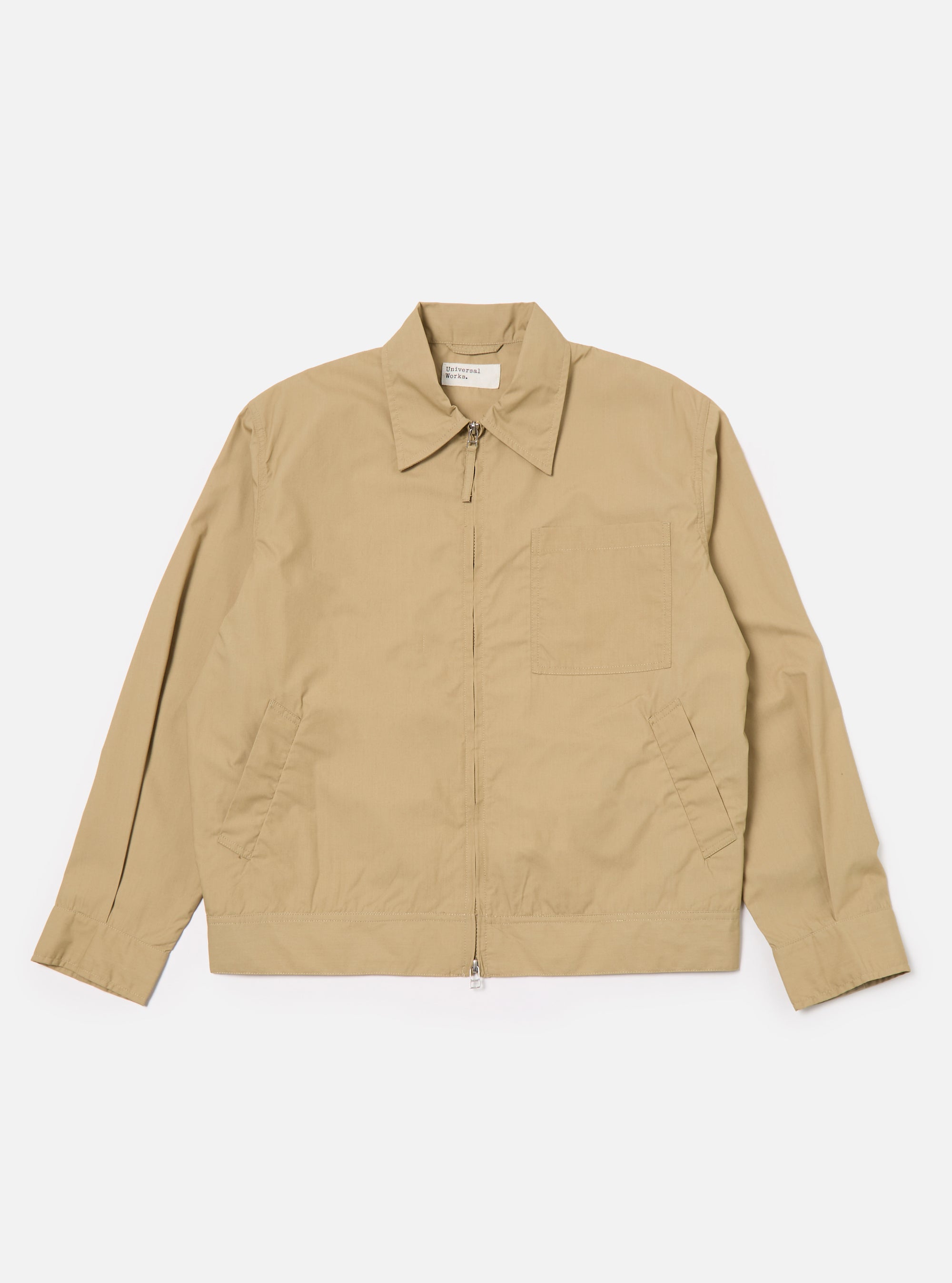 Universal Works Rose Bowl Jacket in Sand Recycled Polytech