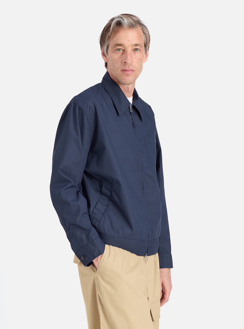 Universal Works Rose Bowl Jacket in Navy Recycled Polytech