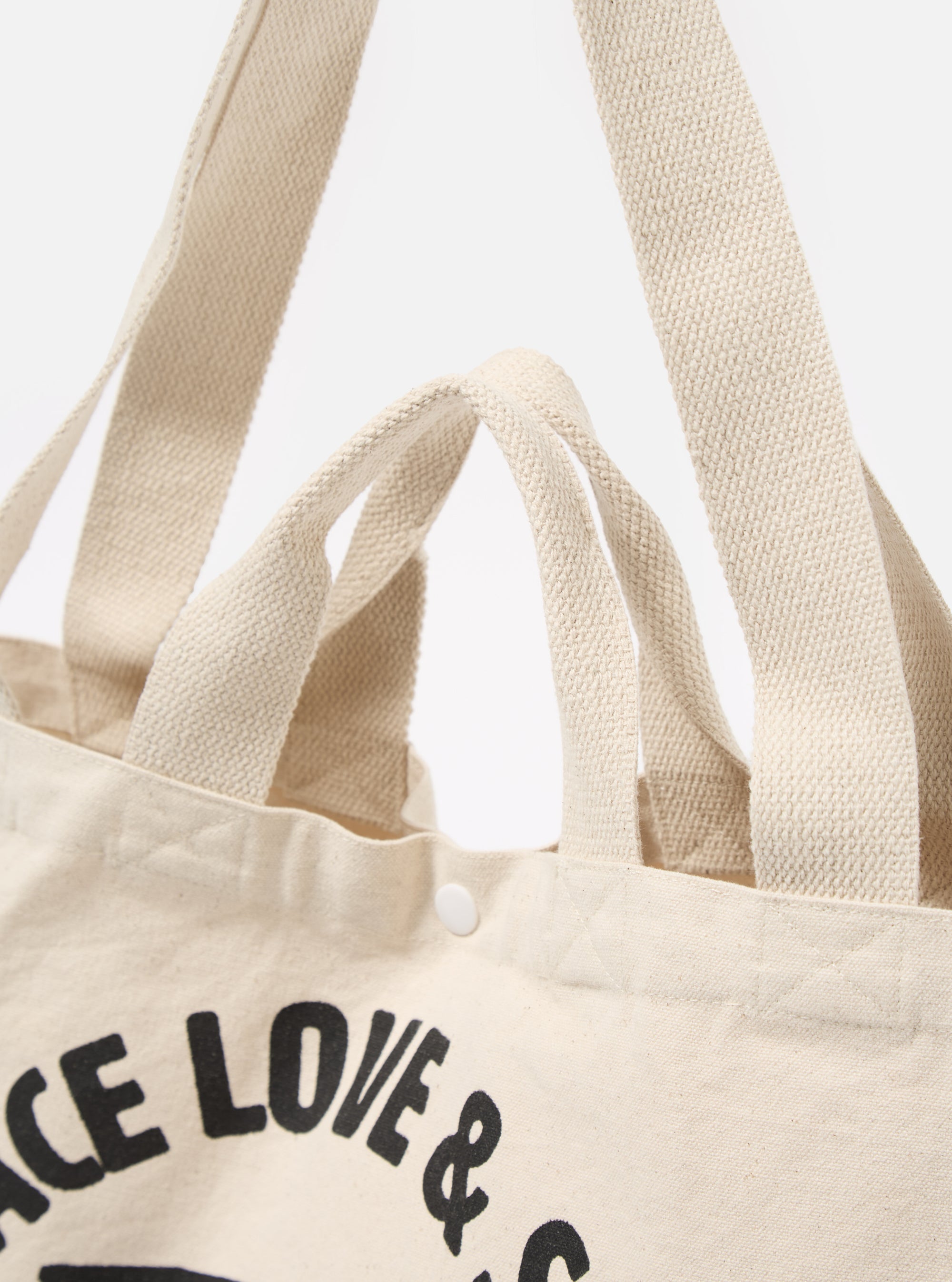 Universal Works Market Tote in Ecru Canvas