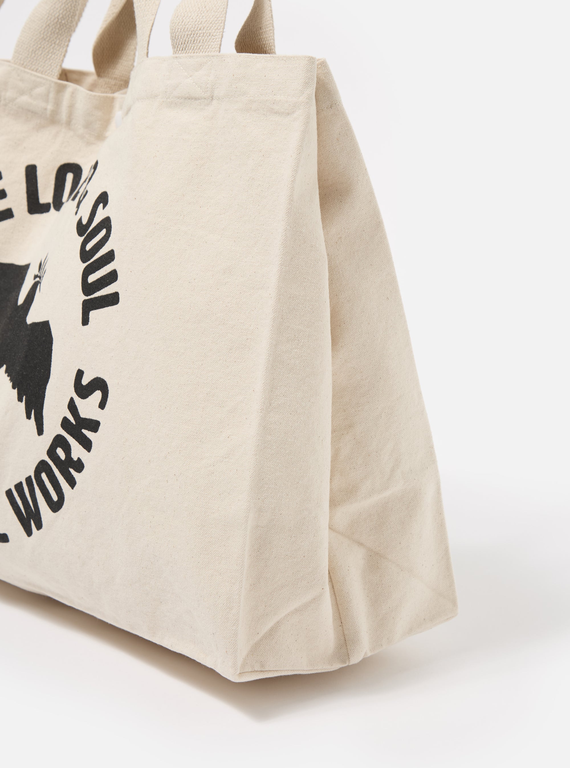 Universal Works Market Tote in Ecru Canvas