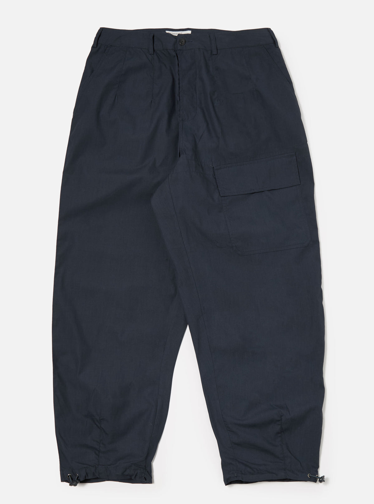 Universal Works Loose Pilot Trouser in Navy Recycled Polytech