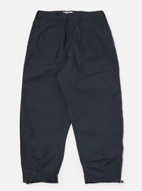 Universal Works Loose Pilot Trouser in Navy Recycled Polytech