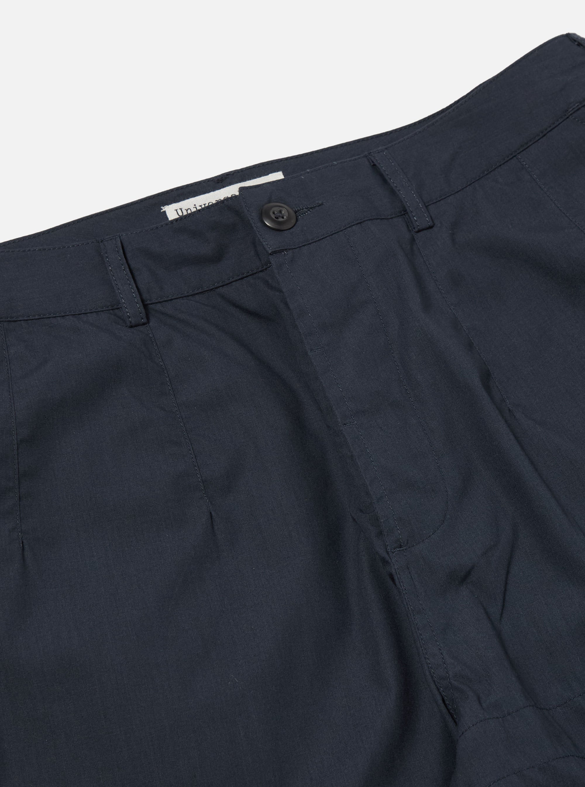 Universal Works Loose Pilot Trouser in Navy Recycled Polytech