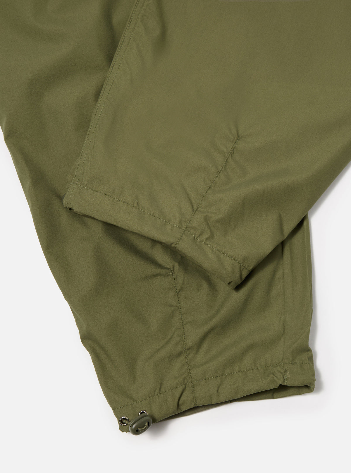 Universal Works Loose Pilot Trouser in Olive Recycled Polytech