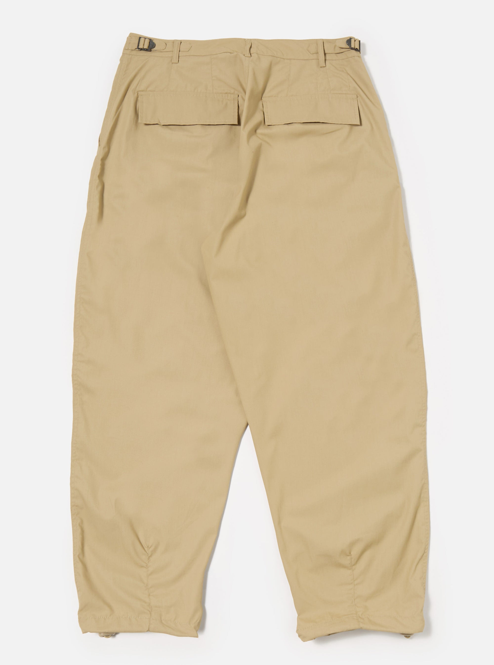 Universal Works Loose Pilot Trouser in Sand Recycled Polytech