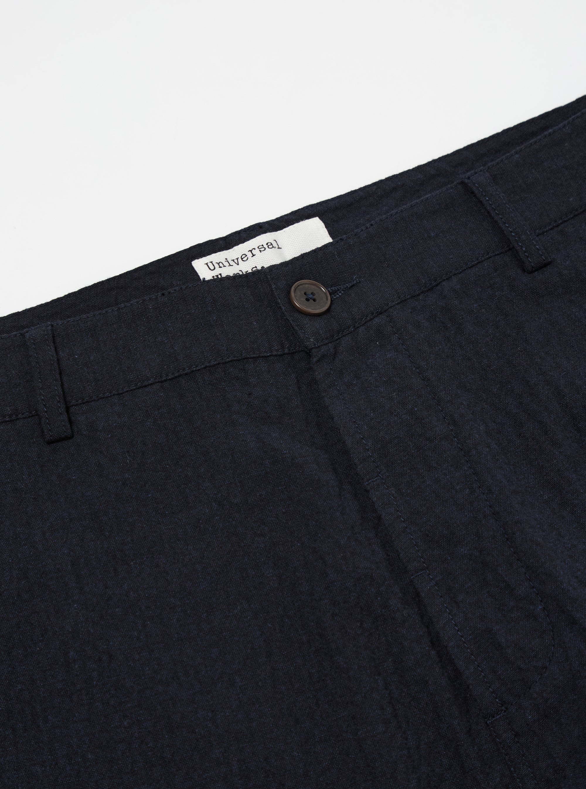 Universal Works Military Chino in Dark Navy Ospina Cotton