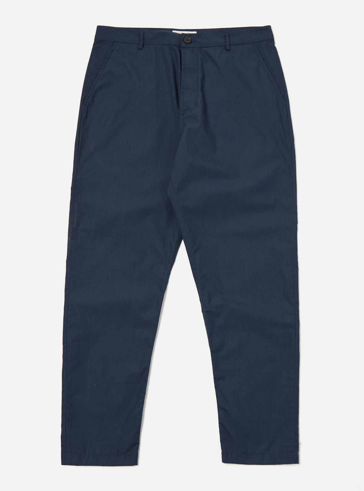 Universal Works Military Chino in Navy Recycled Polytech