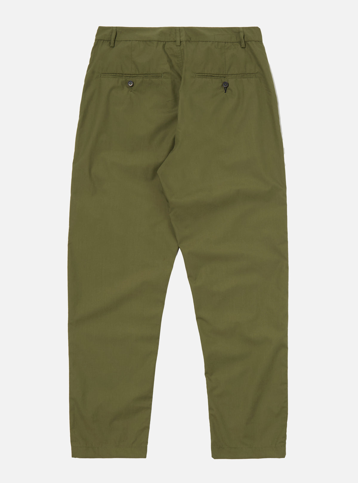 Universal Works Military Chino in Olive Recycled Polytech