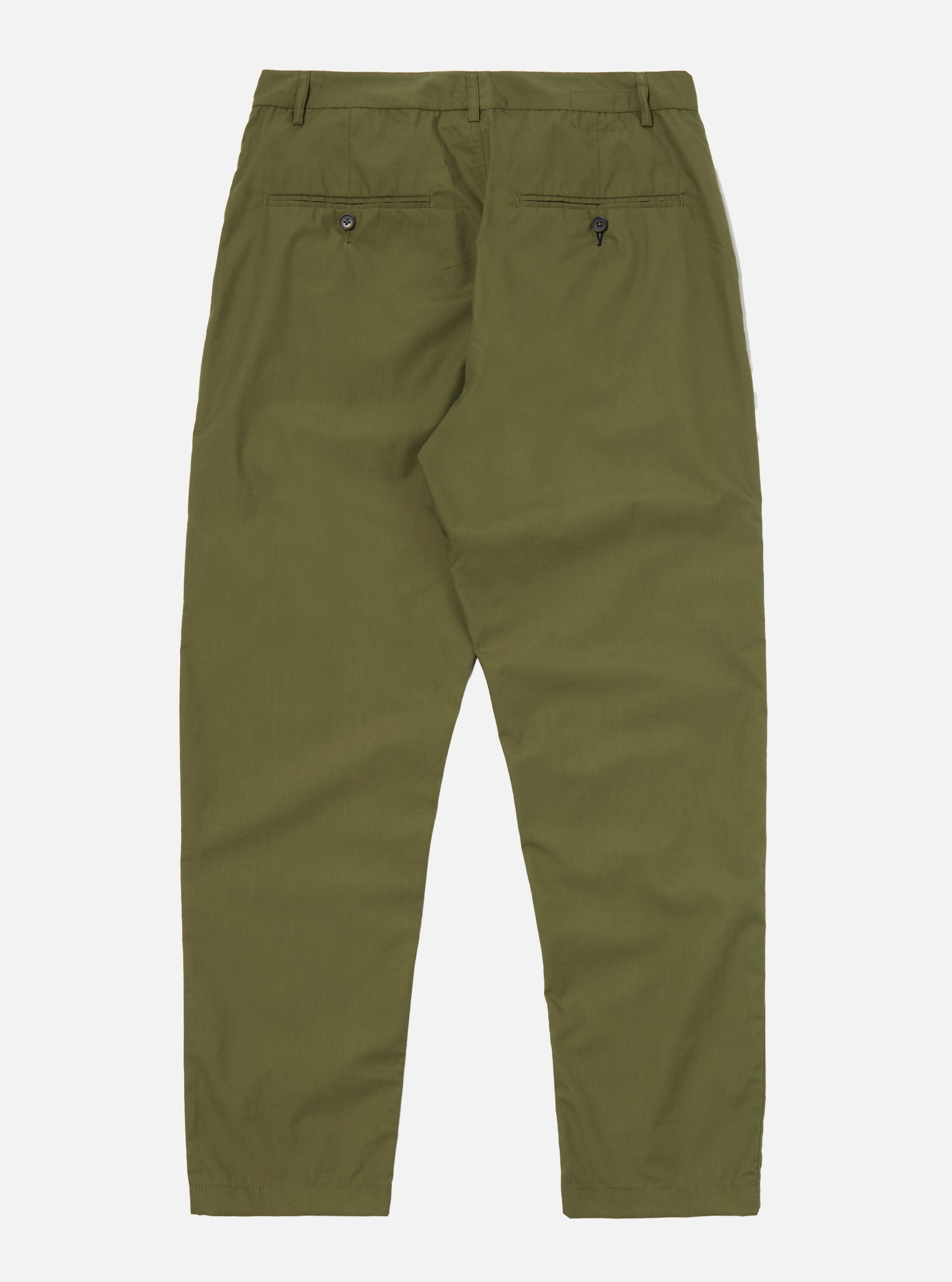 Universal Works Military Chino in Olive Recycled Polytech