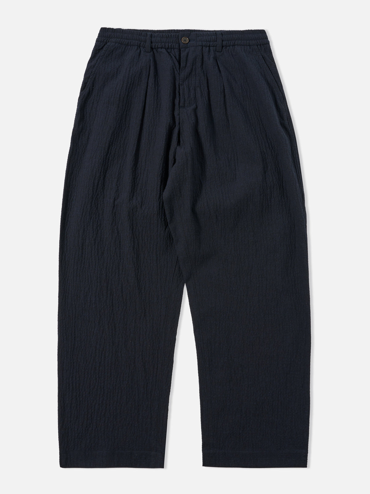 Universal Works Oxford Pant in Dark Navy Ospina Cotton