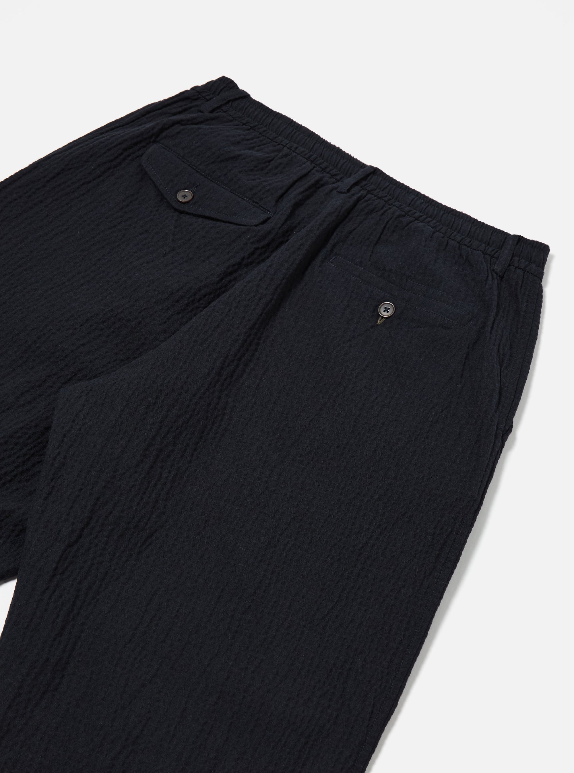 Universal Works Oxford Pant in Dark Navy Ospina Cotton