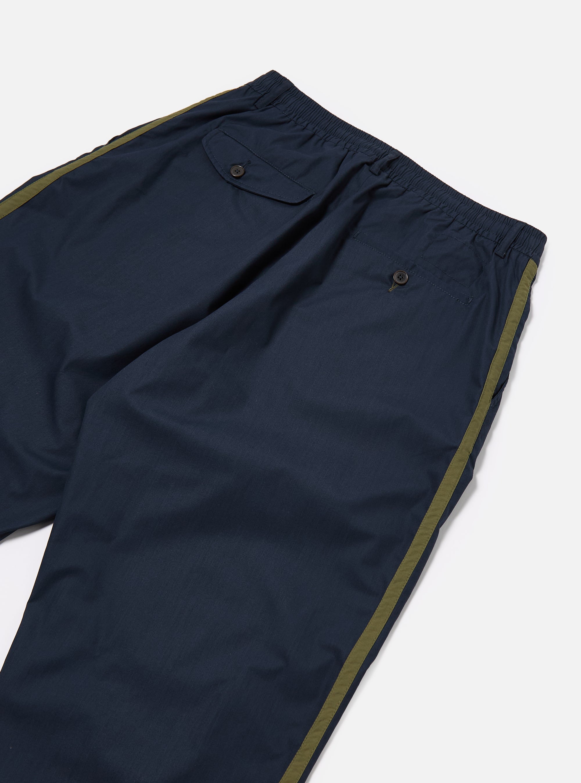 Universal Works Oxford Pant in Navy Recycled Polytech