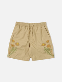 Flower Mountain x Universal Works Beach Short in Sand Recycled Polytech
