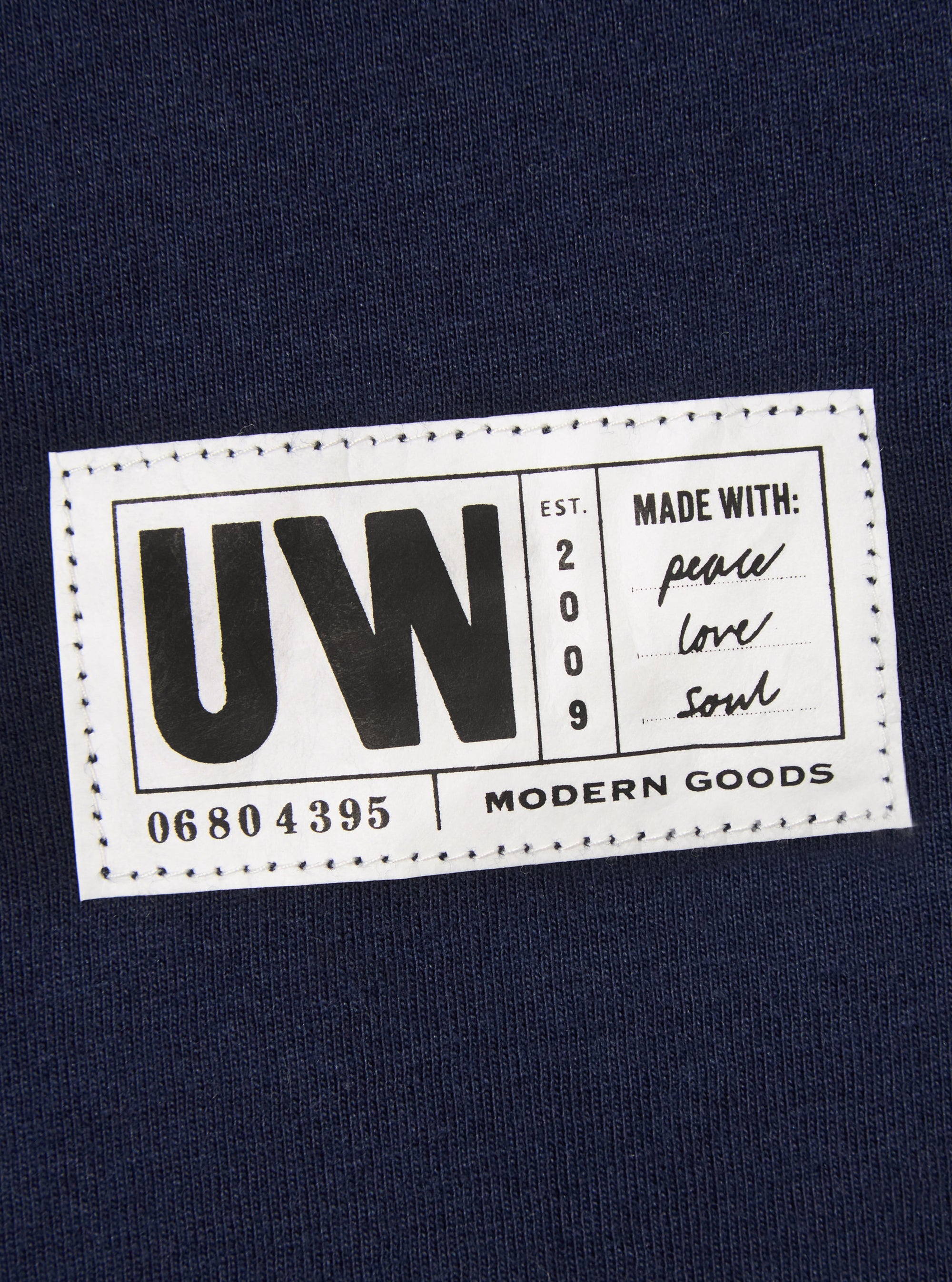 Universal Works Loose Tee in Navy Single Jersey