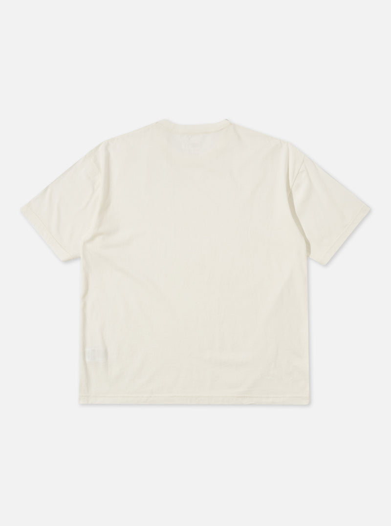 Universal Works Loose Tee in Ecru Single Jersey