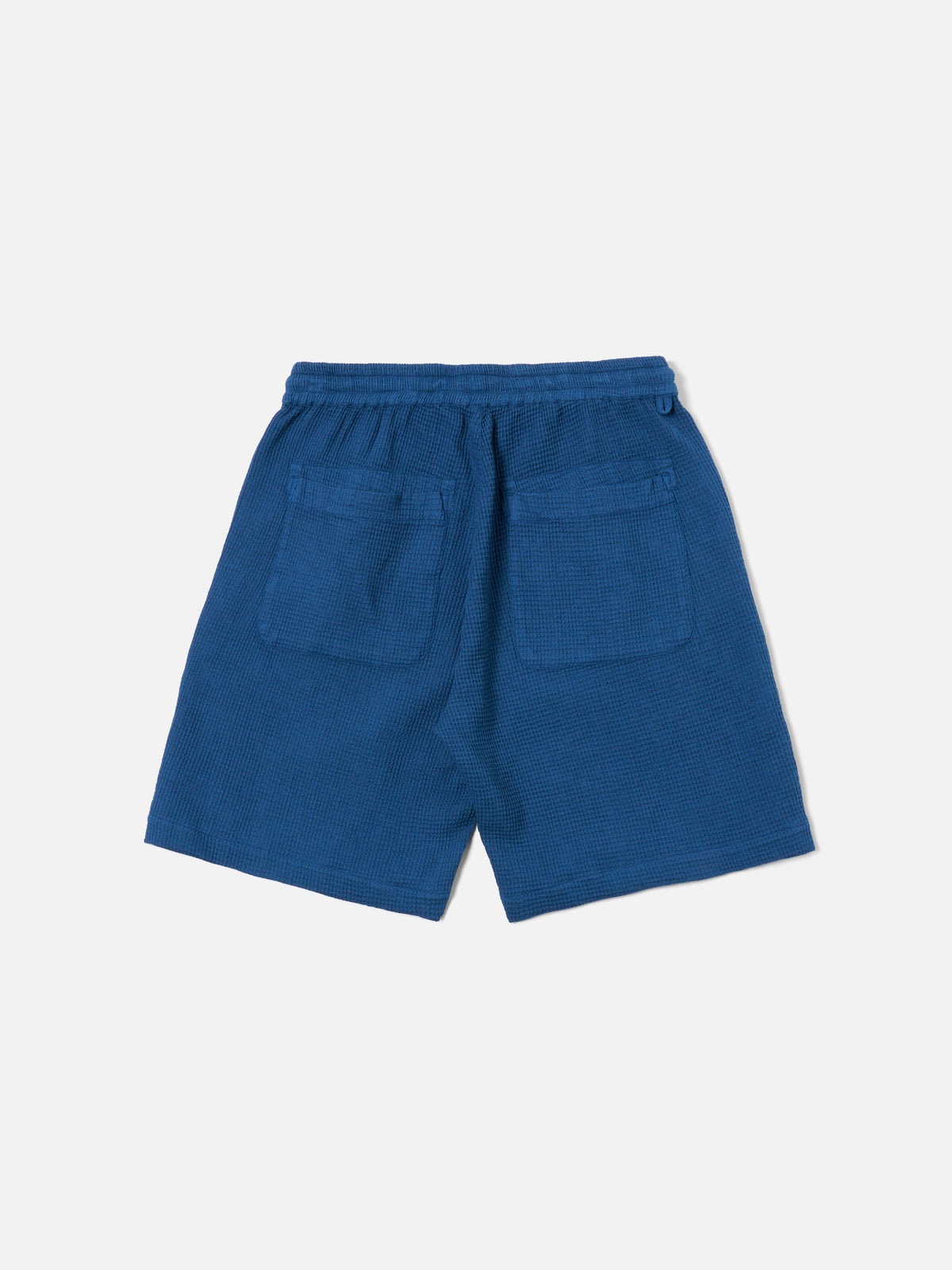 Universal Works Simple Short in Navy Nippon Waffle