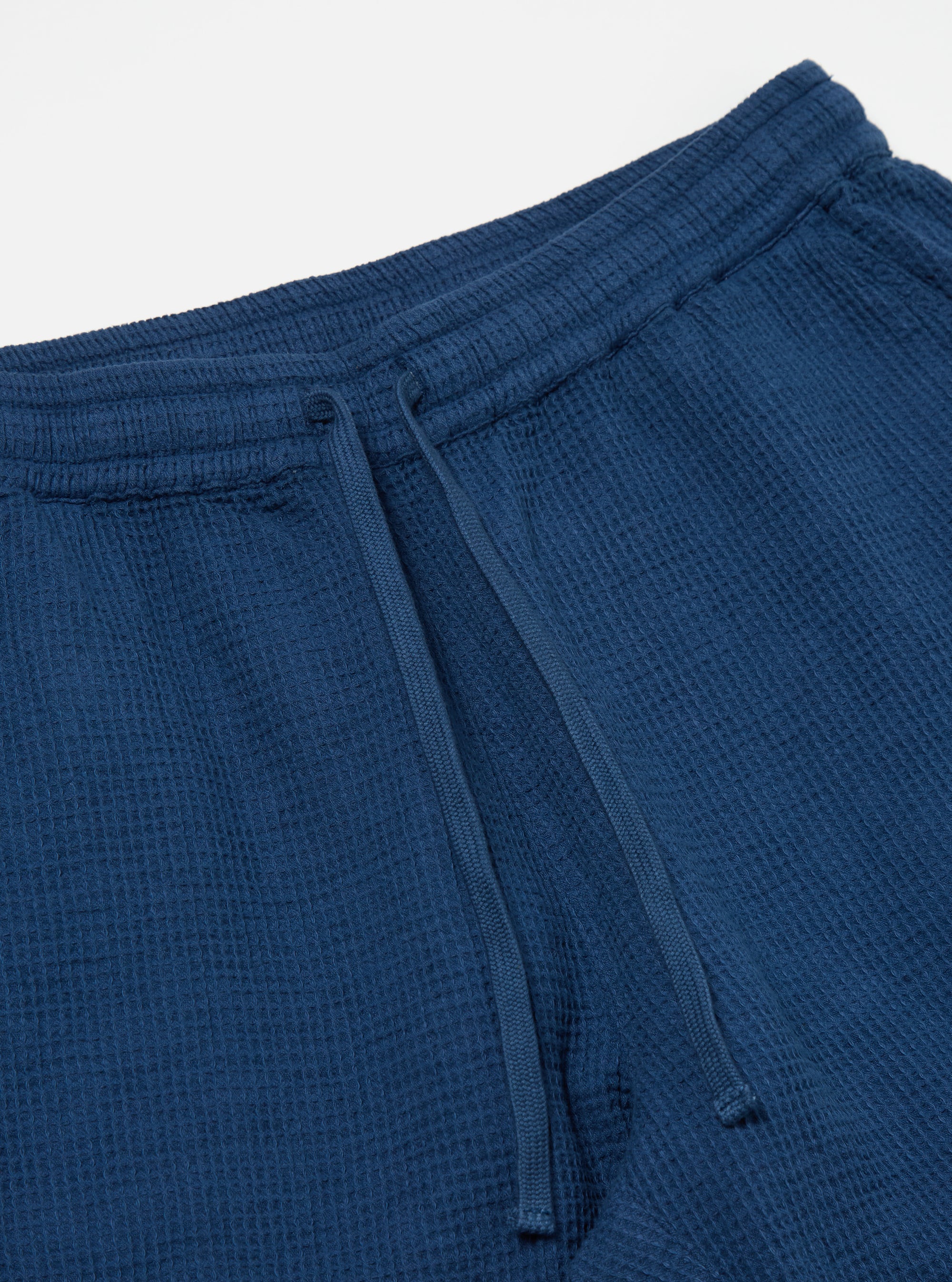 Universal Works Simple Short in Navy Nippon Waffle