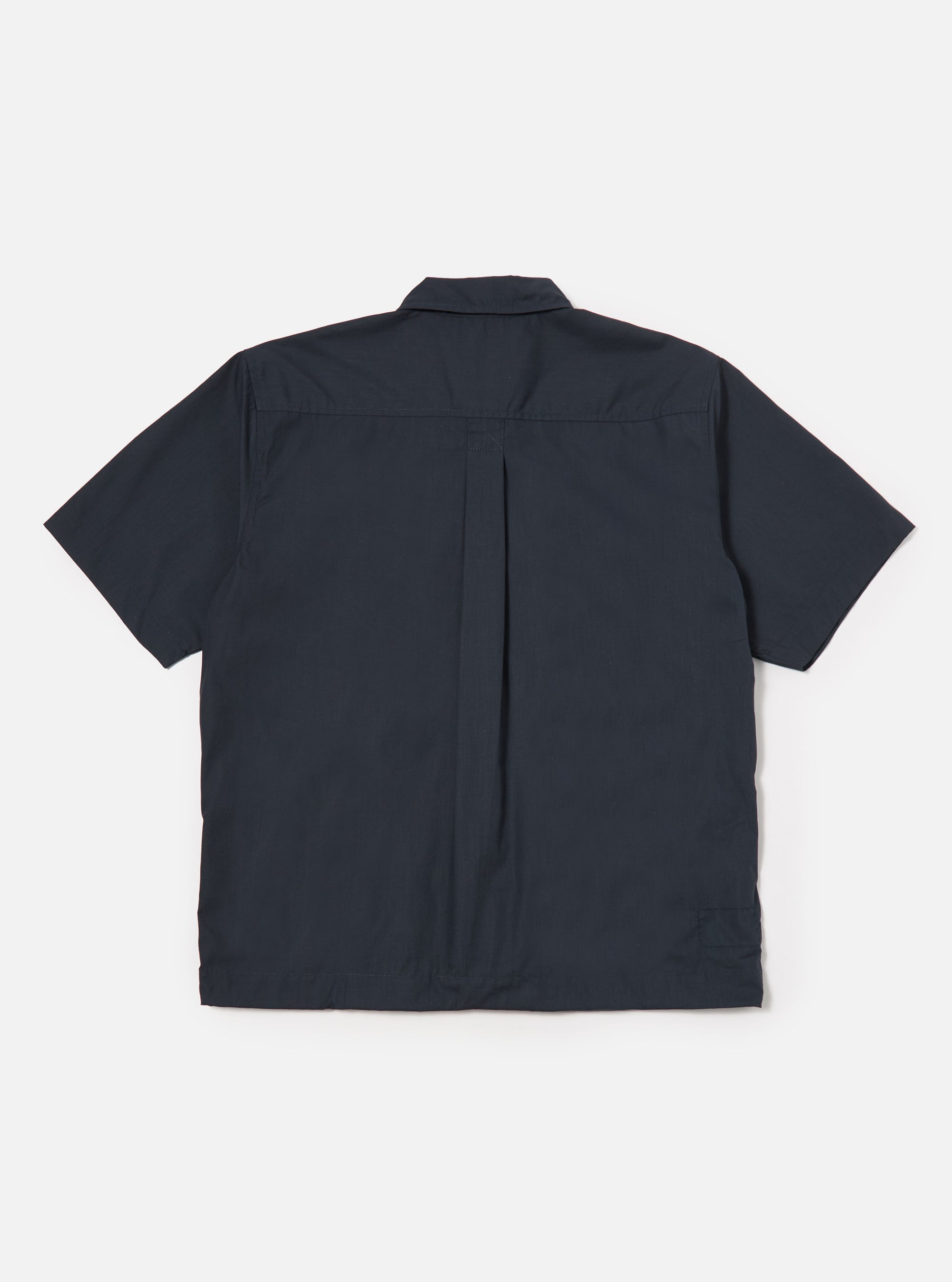 Universal Works Tech Overshirt in Navy Recycled Polytech