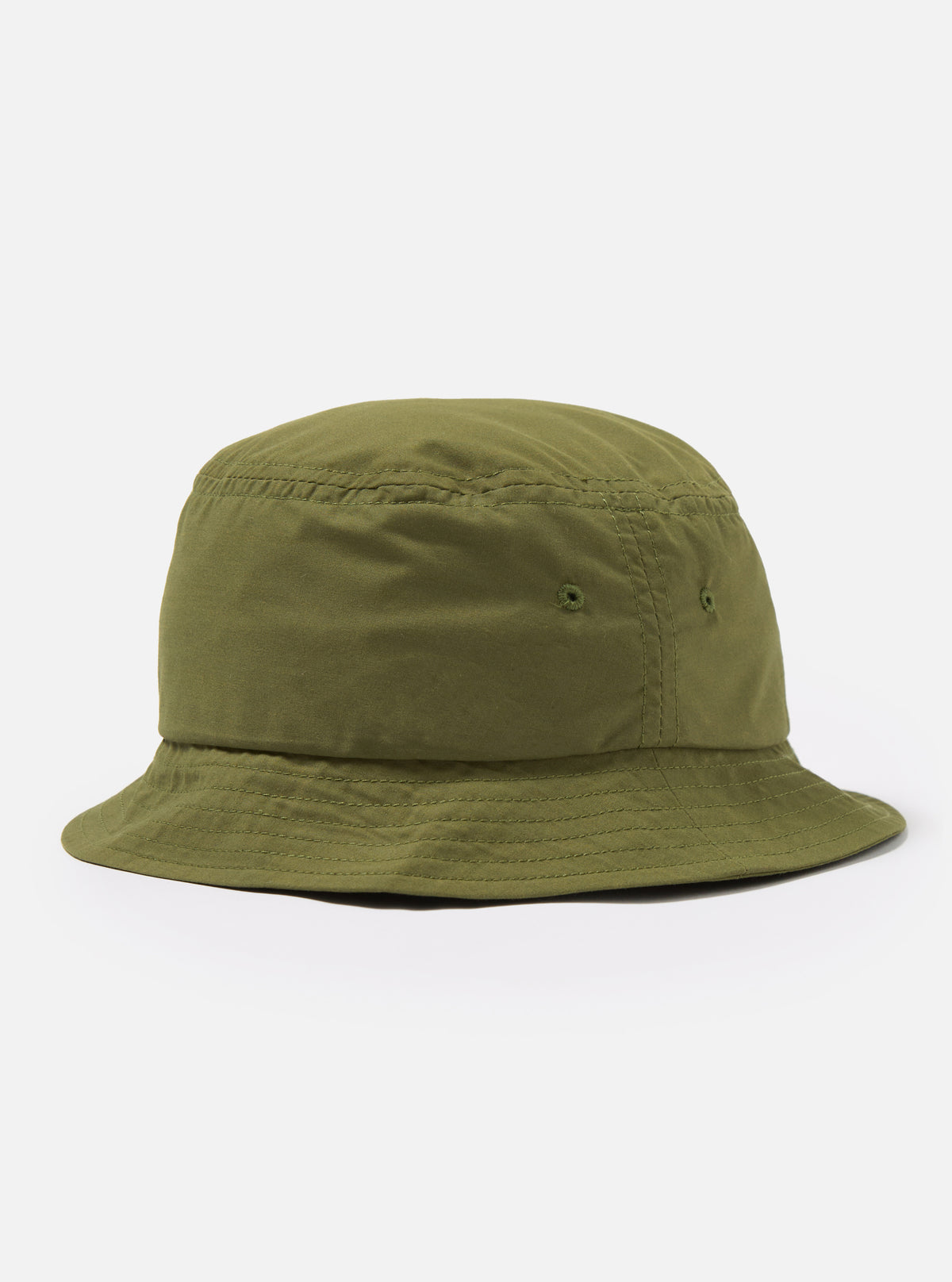 Universal Works Beach Hat in Olive Recycled Polytech