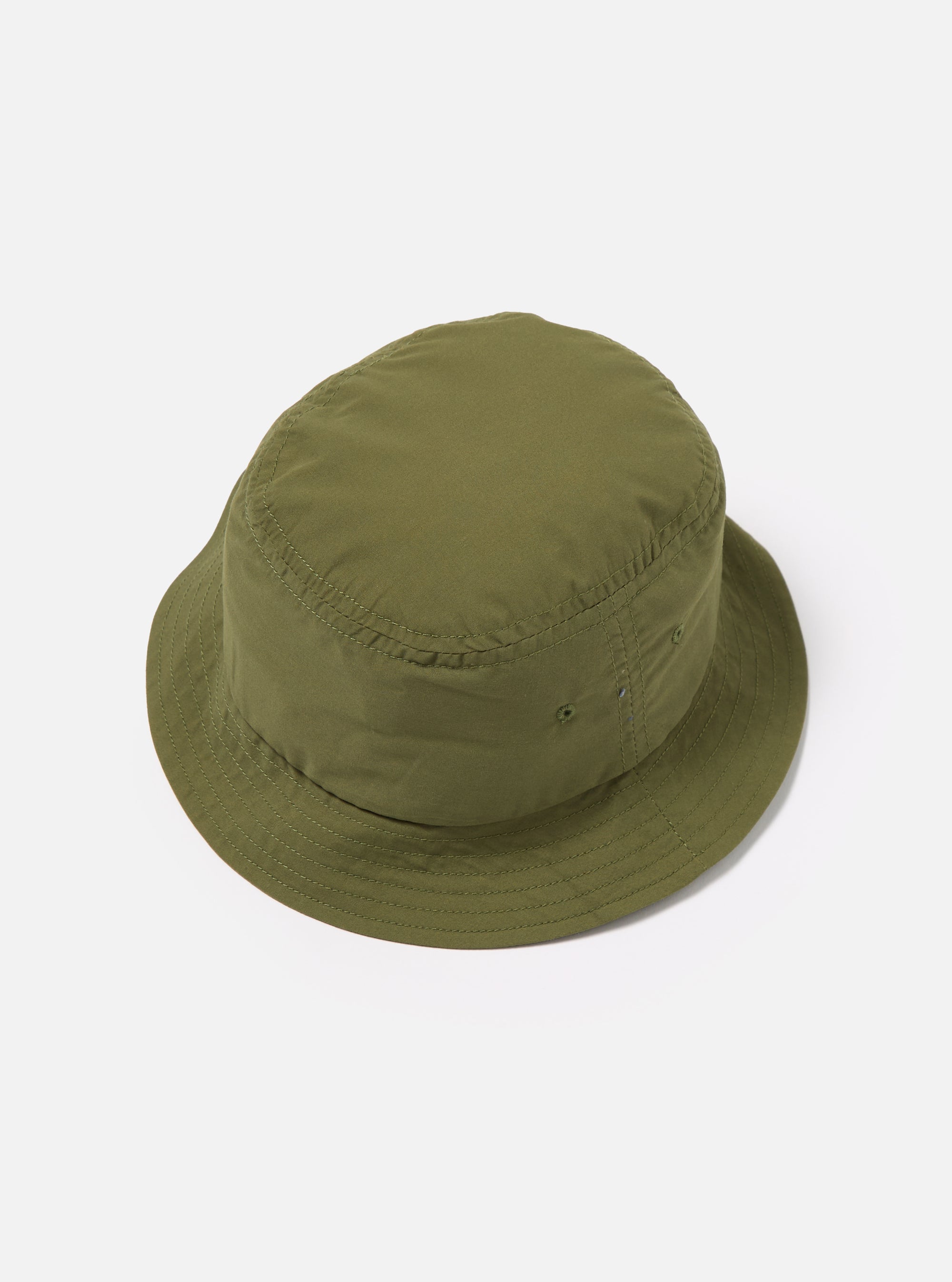 Universal Works Beach Hat in Olive Recycled Polytech