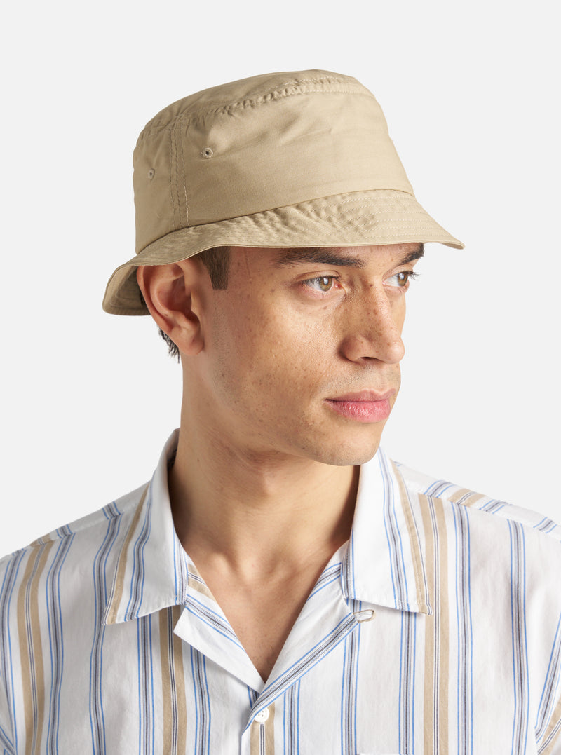 Universal Works Beach Hat in Sand Recycled Polytech