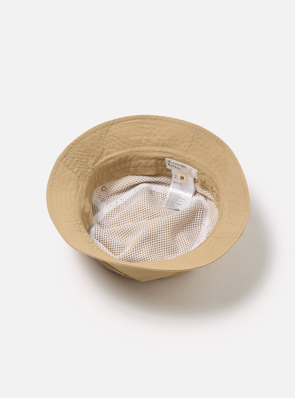 Universal Works Beach Hat in Sand Recycled Polytech