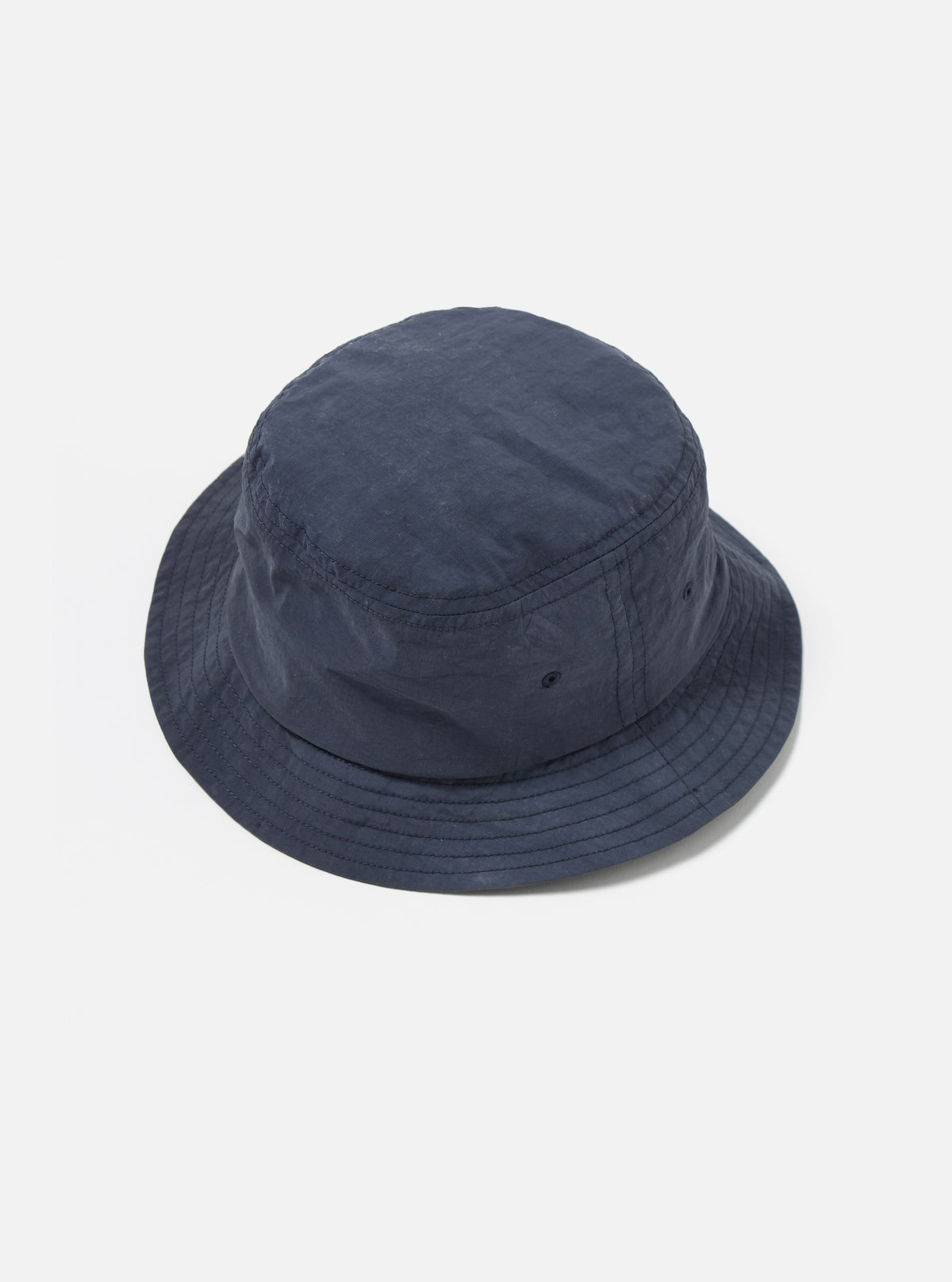 Universal Works Beach Hat in Navy Recycled Splash Nylon