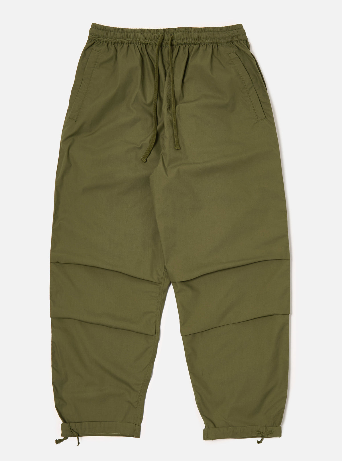 Universal Works Parachute Pant in Olive Recycled Polytech