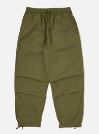 Universal Works Parachute Pant in Olive Recycled Polytech