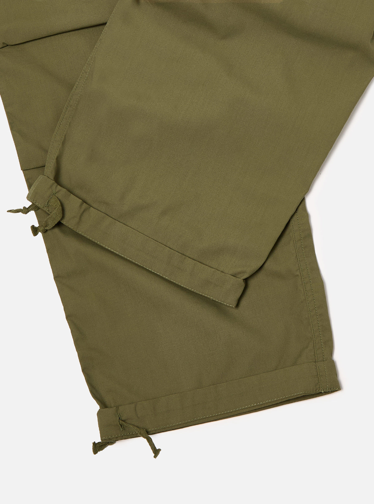 Universal Works Parachute Pant in Olive Recycled Polytech