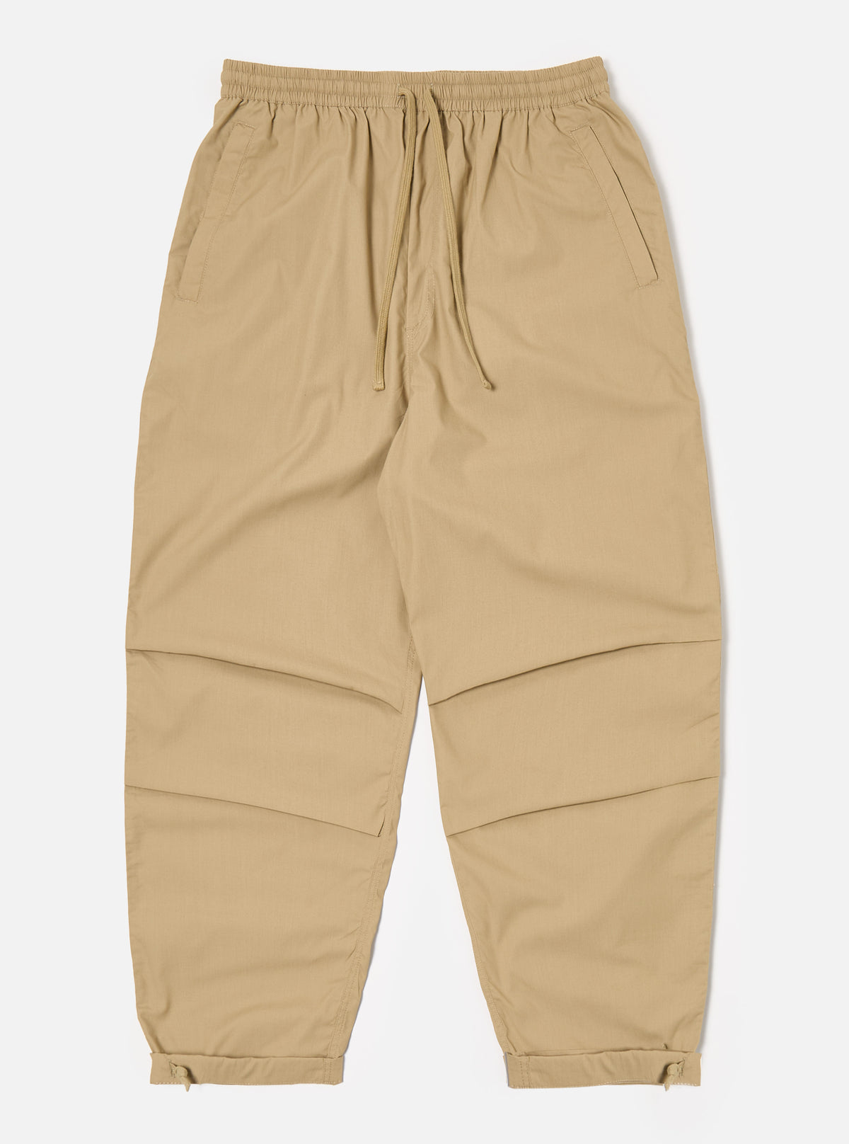 Universal Works Parachute Pant in Sand Recycled Polytech