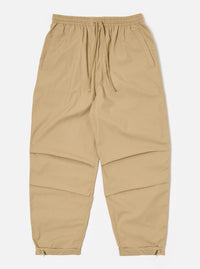 Universal Works Parachute Pant in Sand Recycled Polytech