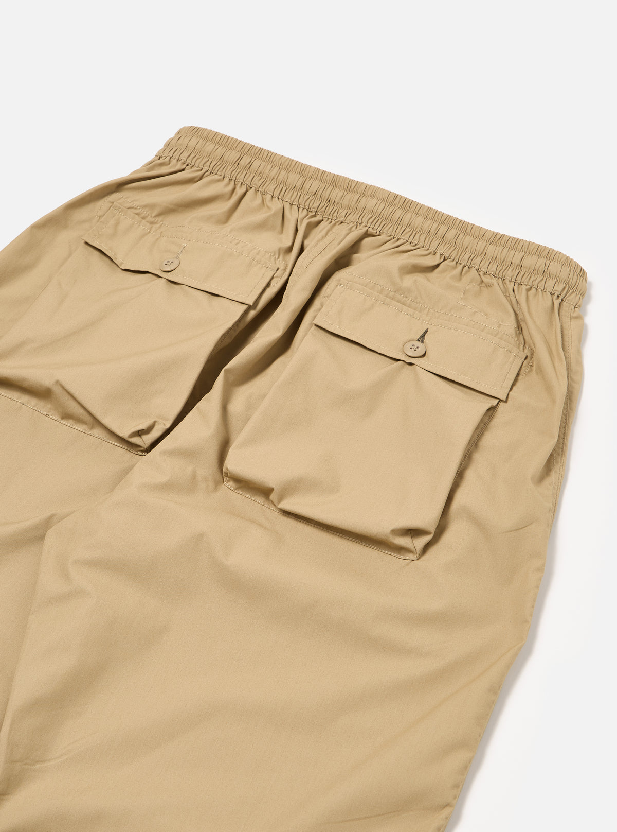 Universal Works Parachute Pant in Sand Recycled Polytech