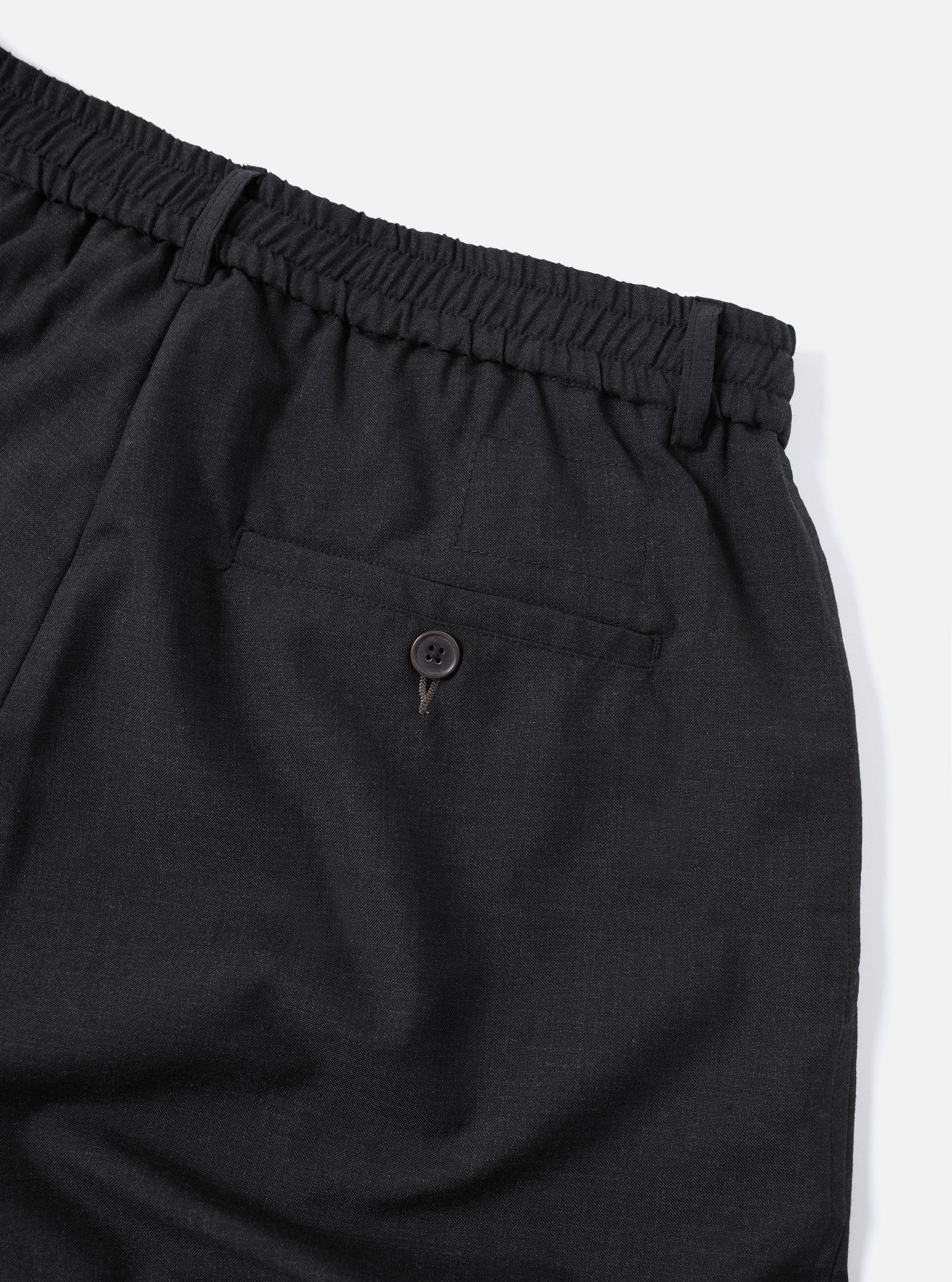 Charcoal Tropical Suiting Oxford Pant
