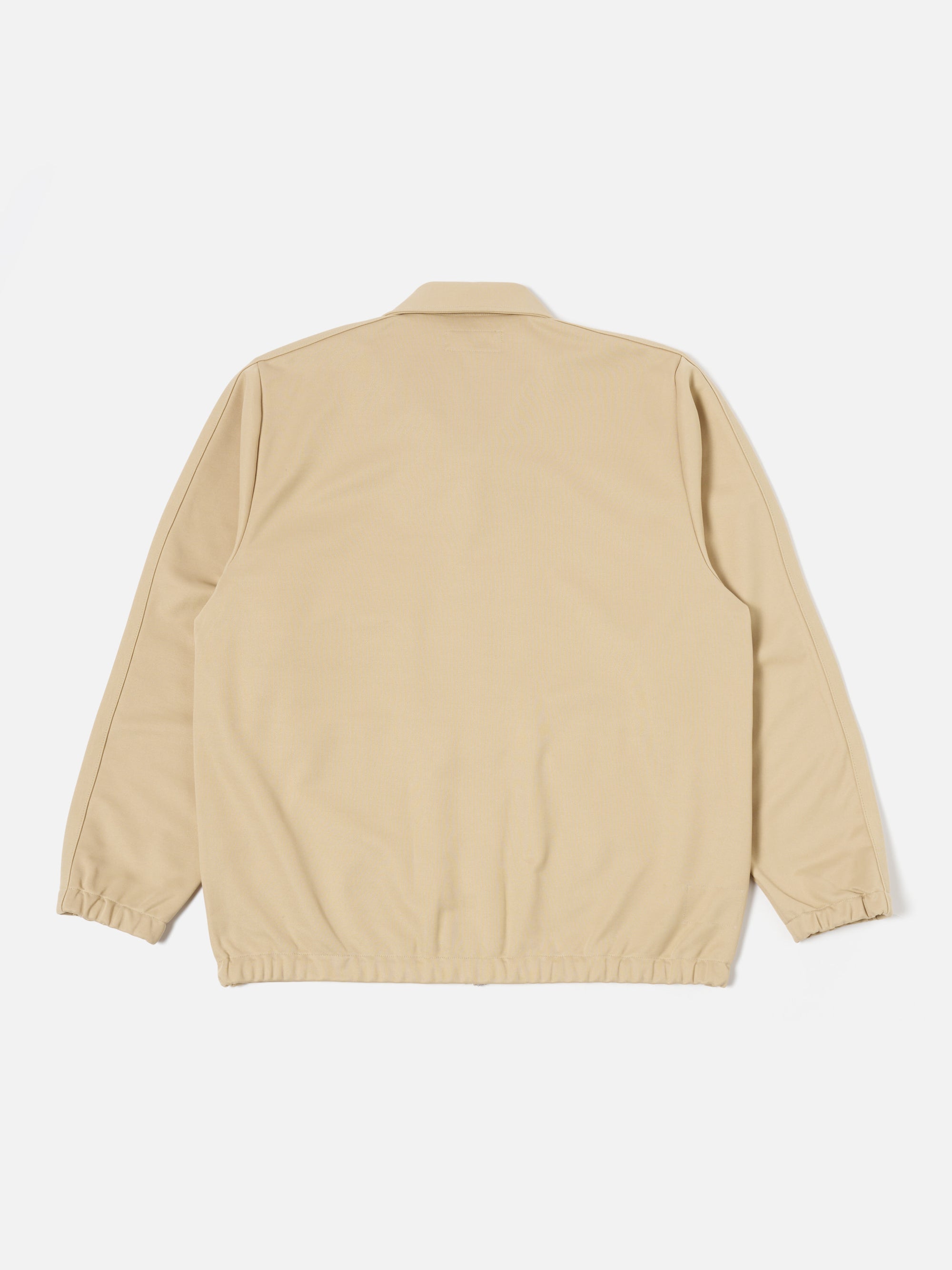 Universal Works Denis Track Top in Sand Recycled Poly Organic Cotton