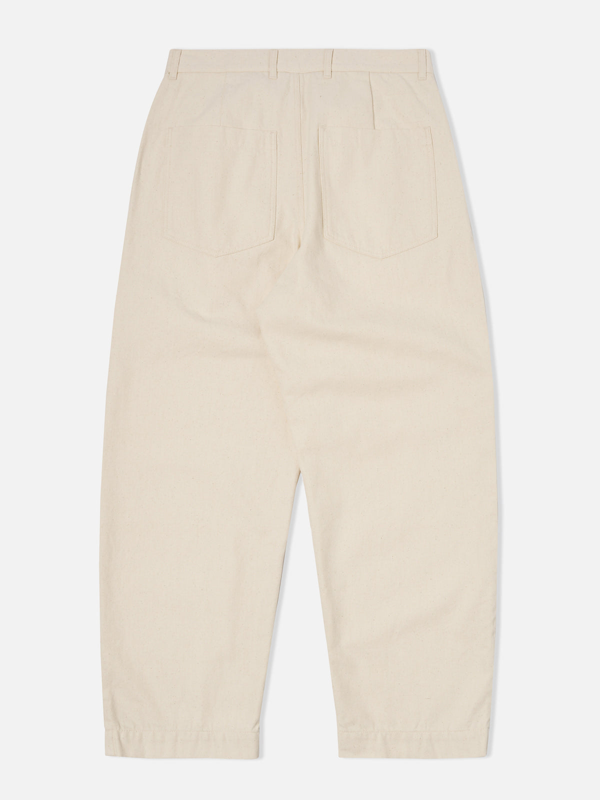 Universal Works Duke Pant in Ecru Recycled Cotton