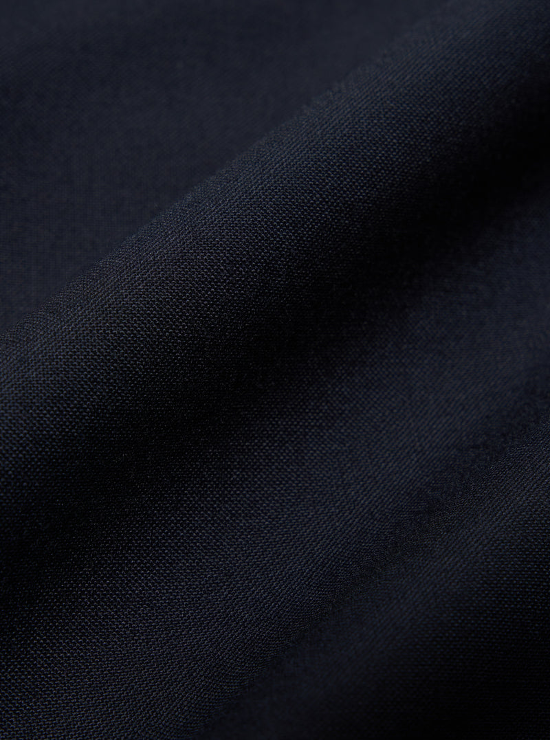 Universal Works Two Button Jacket in Navy Tropical Suiting