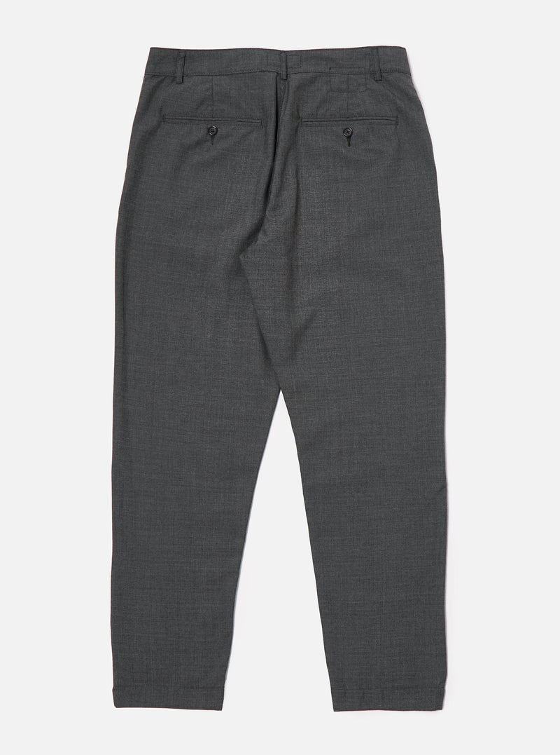 Universal Works Military Chino in Grey Marl Tropical Suiting