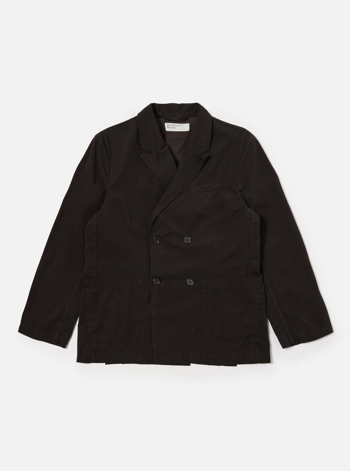 Universal Works Manor Jacket in Licorice Summer Canvas