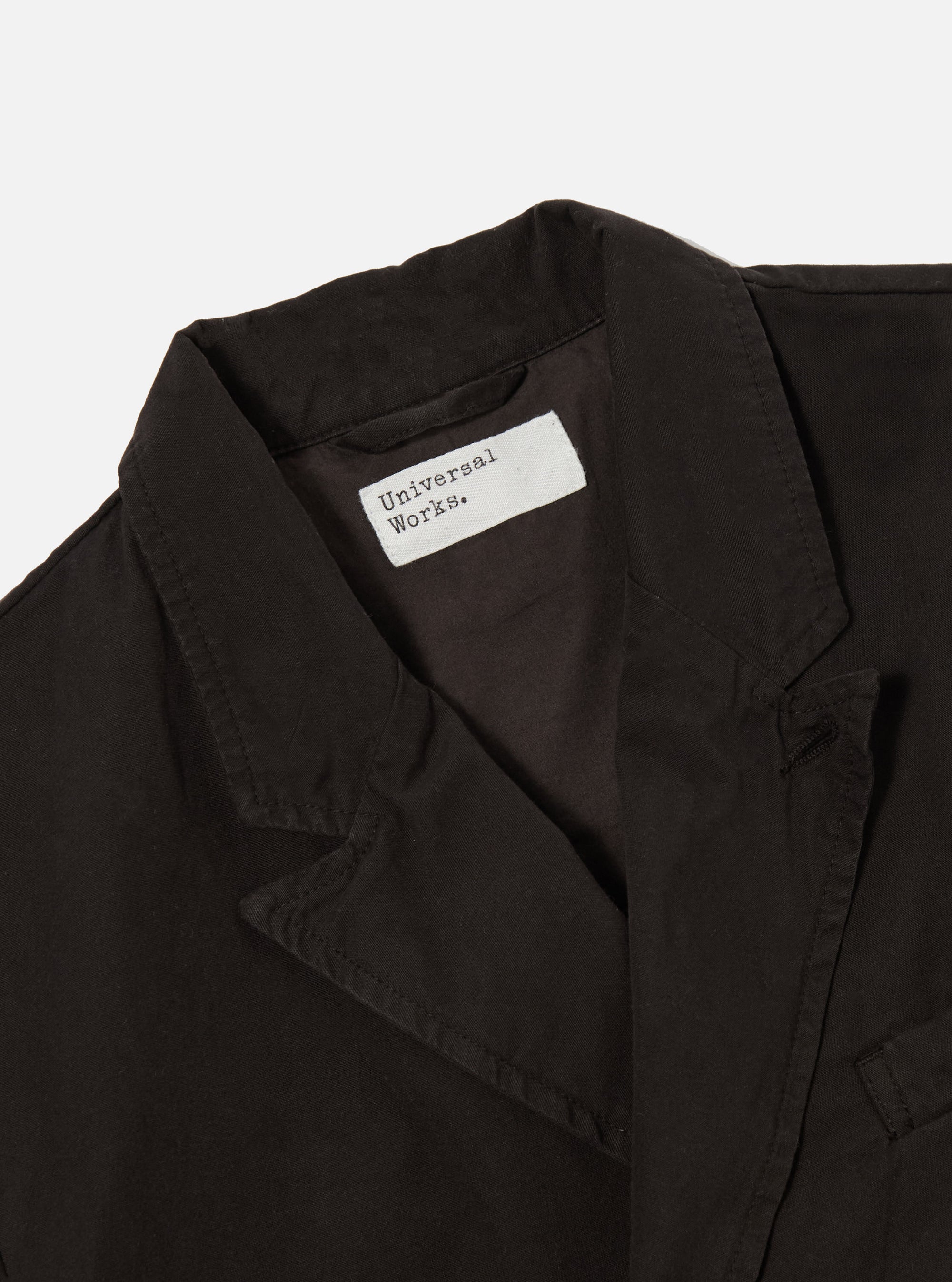 Universal Works Manor Jacket in Licorice Summer Canvas