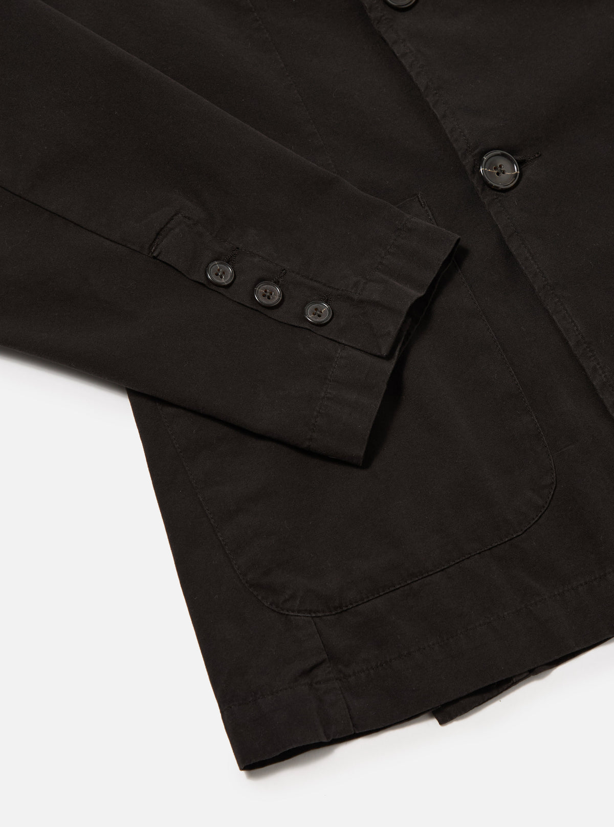 Universal Works Manor Jacket in Licorice Summer Canvas