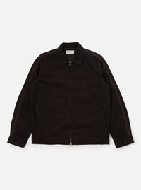 Universal Works Windcheater Jacket in Licorice Summer Canvas