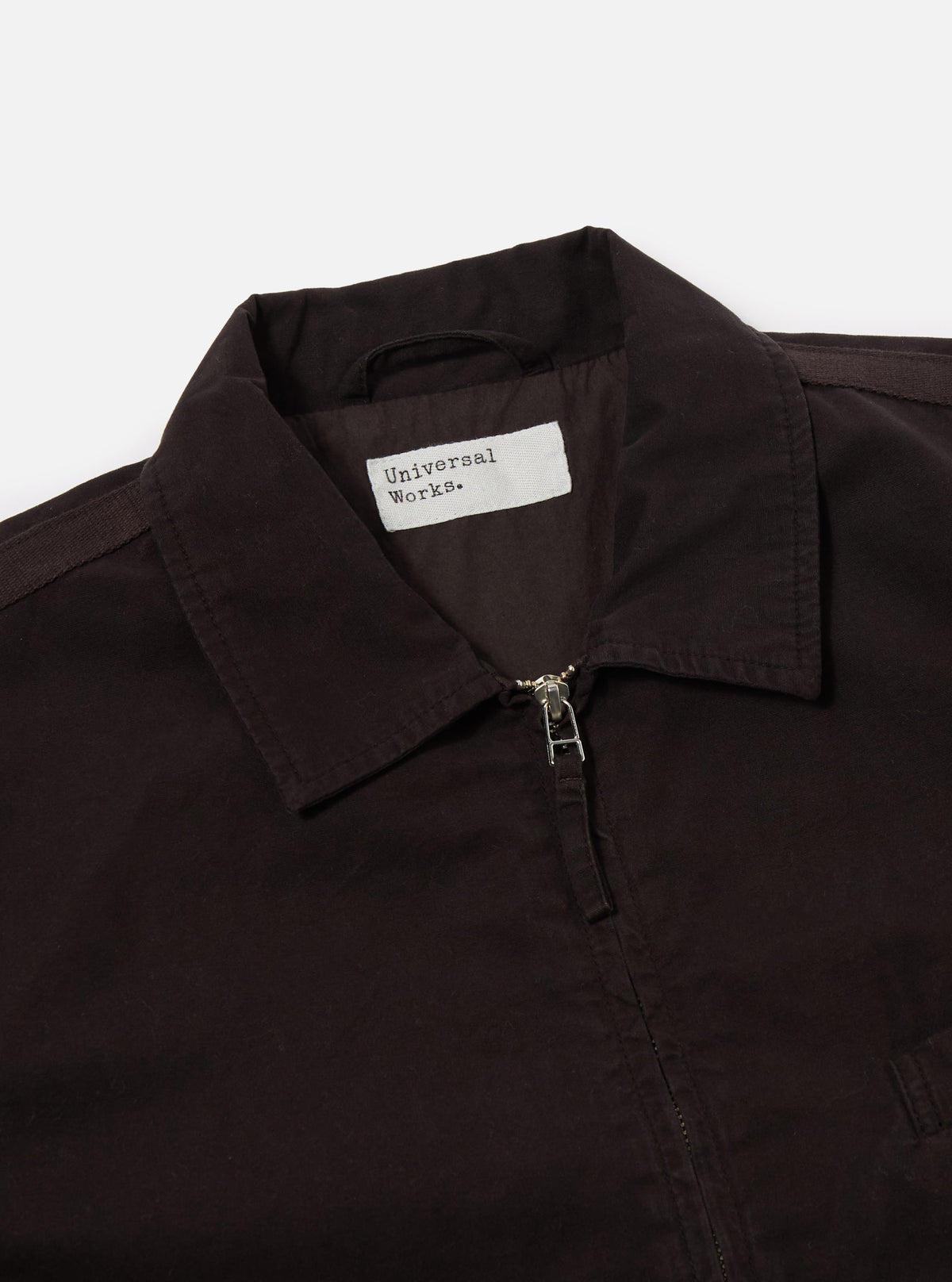 Universal Works Windcheater Jacket in Licorice Summer Canvas