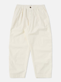 Universal Works Oxford Pant in Ecru Summer Canvas