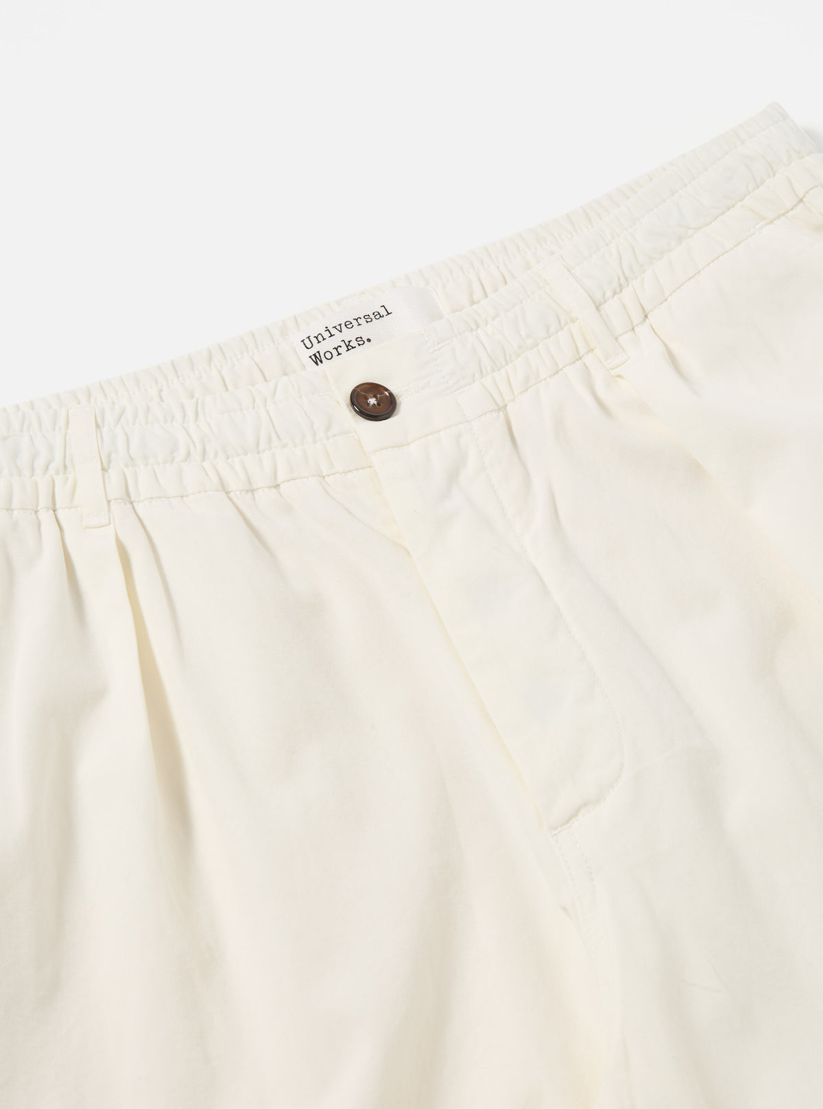 Universal Works Oxford Pant in Ecru Summer Canvas