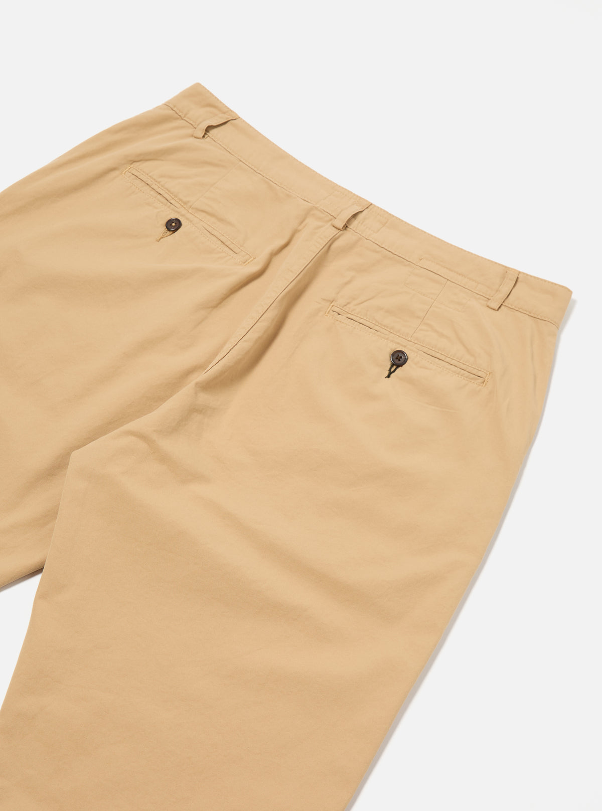 Universal Works Military Chino in Dark Sand Summer Canvas