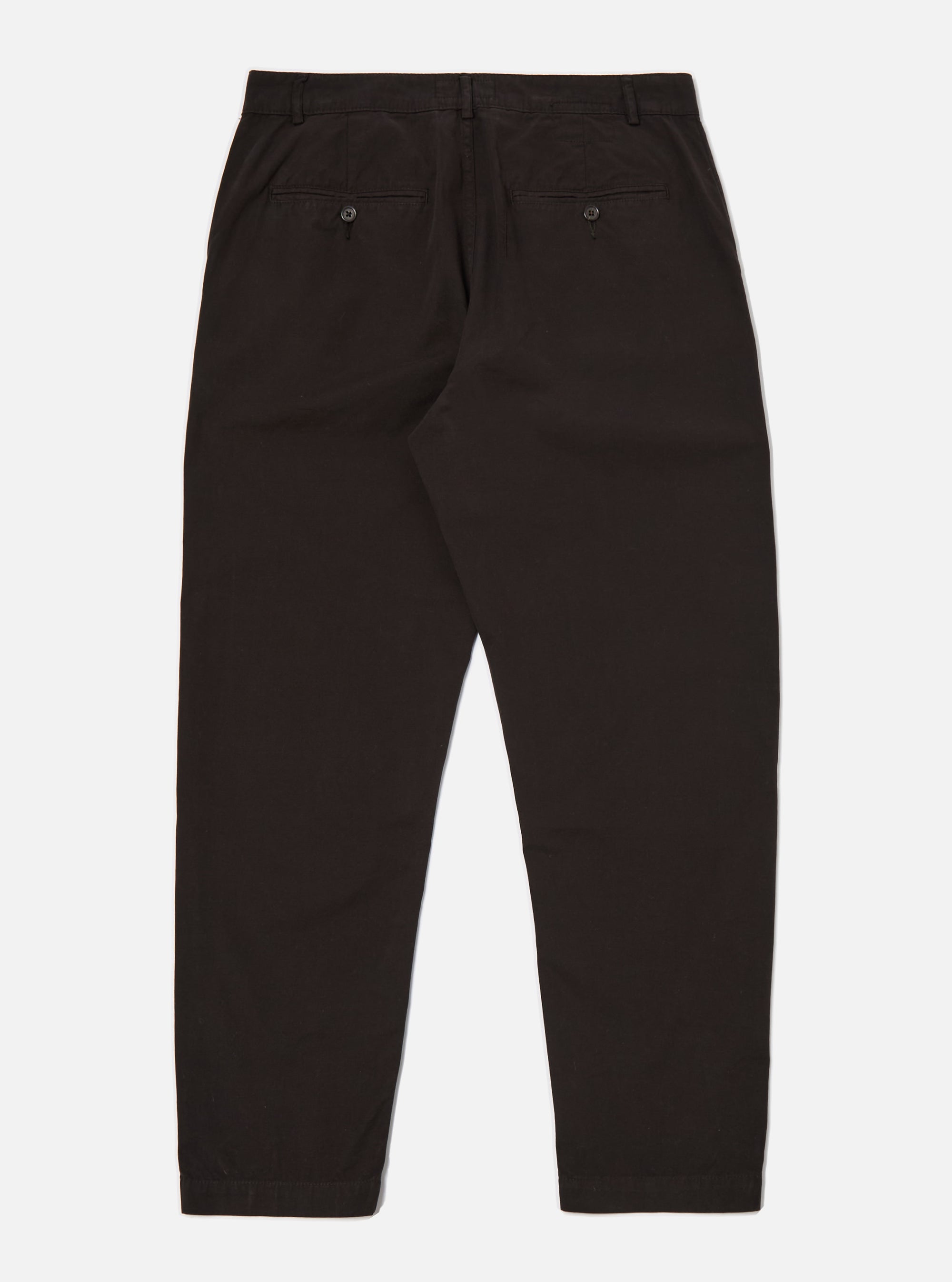 Universal Works Military Chino in Licorice Summer Canvas