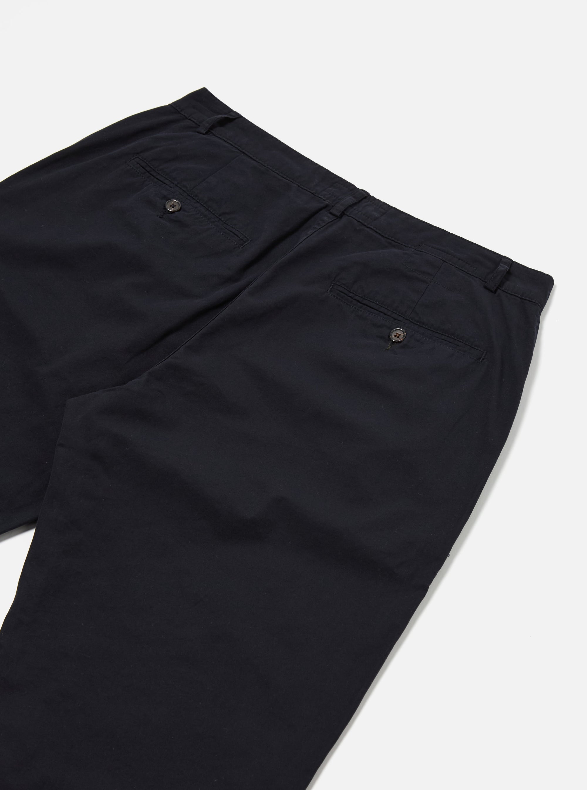 Universal Works Military Chino in Navy Summer Canvas