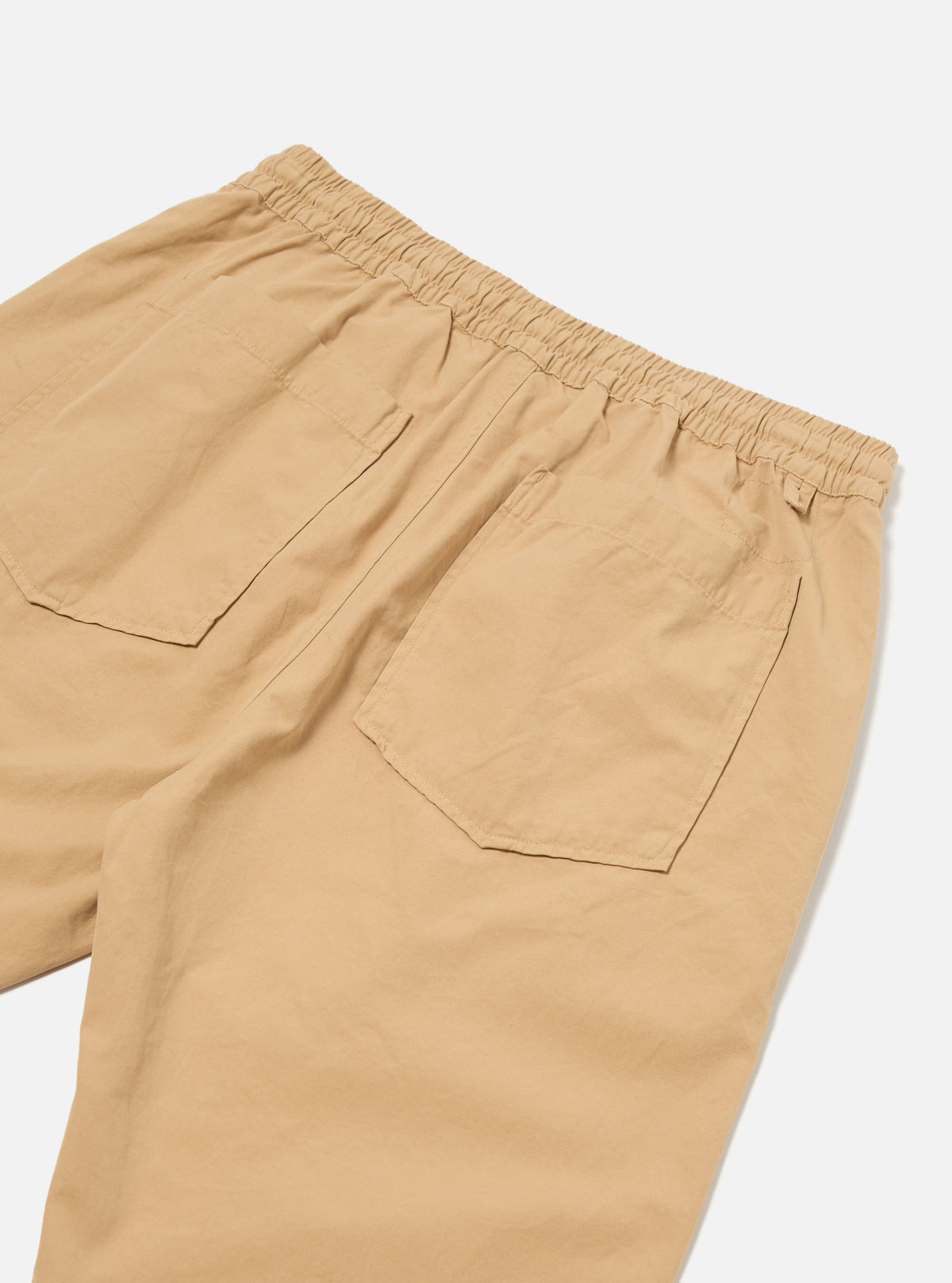 Universal Works Hi Water Trouser in Dark Sand Summer Canvas