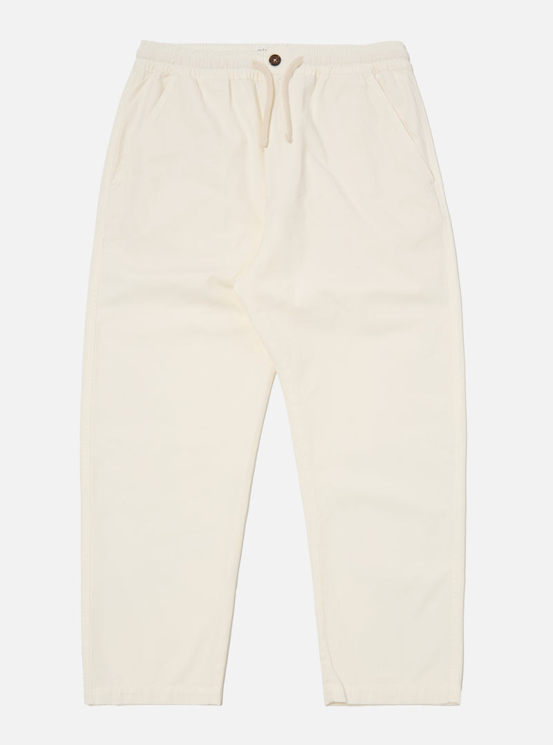 Universal Works Hi Water Trouser in Ecru Summer Canvas